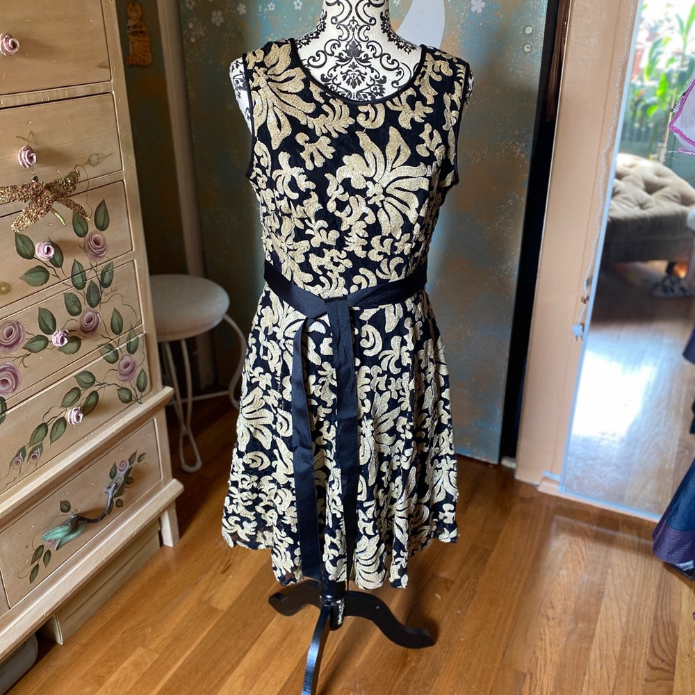 Betsy & Adam Sequined Dress